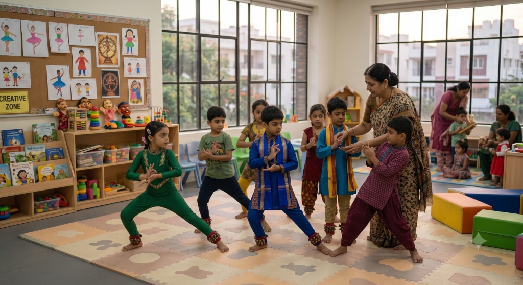 Classical Dance Pose